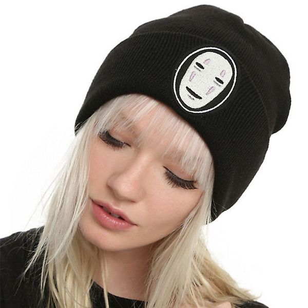 

горячие продажи новый зимний макияж лица вязаная шапочка hat poms hip hop череп мода лыжные шапки, Blue;gray