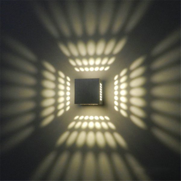 

new fashion modern led wall lamp 1x3w aluminum wall light ac85-265v led backlight/home decoration ing