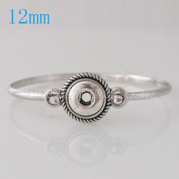 

wholesale-12mm snap buttons for snap bracelets metal snap bangles charms diy jewelry for women men kb0246-s, Golden;silver