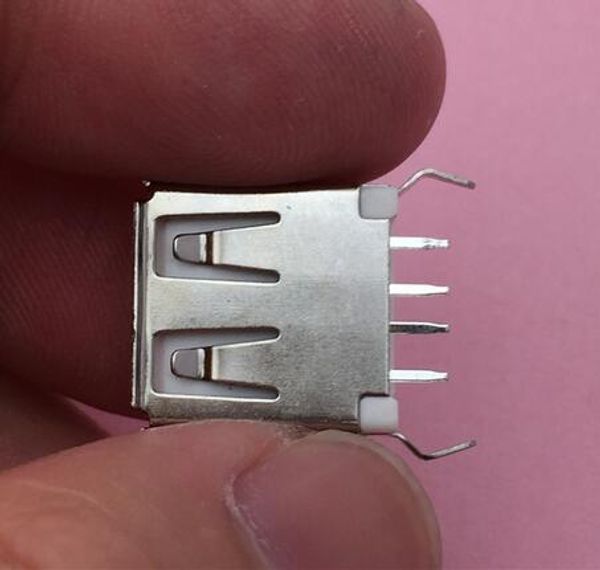 

горячие популярные usb 2.0 4pin a тип разъем g55 вьющиеся рот изогнутые ноги для передачи данных зарядка