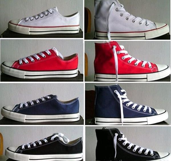 

New star big Size 35-45 High top Casual Shoes Low top Style sports stars chuck Classic Canvas Shoe Sneakers Men's Women's Canvas Shoes 13col