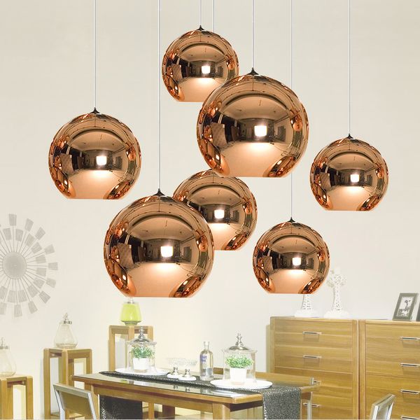 Mirror Ball Pendant Plated Glass Chandelier Modern Art Lighting Mirror Ball Pendant Plated Glass Chandelier Modern Art Lighting Tom Dixon Plating Lights