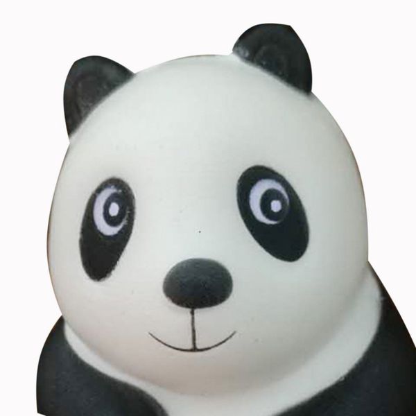 

environmental protection safety slow rising squishy slice panda sit cream scented slow rising hand wrist toy