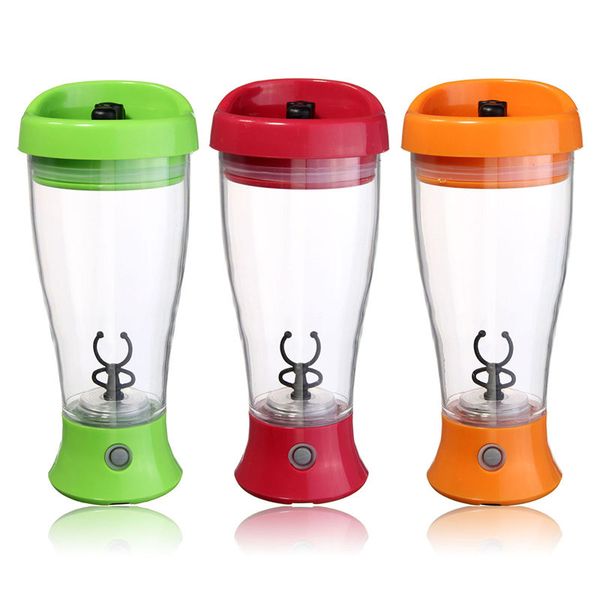 

wholesale- 350ml electric coffee milk shake automatic jar fitness sports water bottle blender cup home convenient