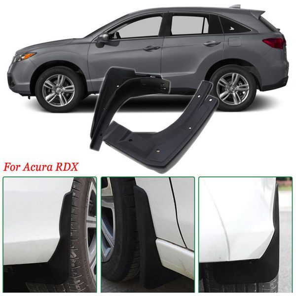 

brand new 4pcs abs mud flaps splash guards car fender mudguard for acura rdx