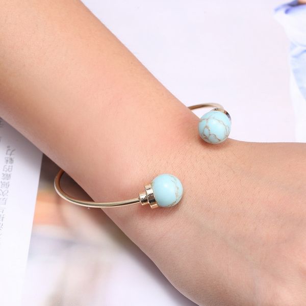 

Simple Gold Bangle Designs Vintage Turquoise Bangles for Women White Jade Charm Women Wedding Jewelry Bangles