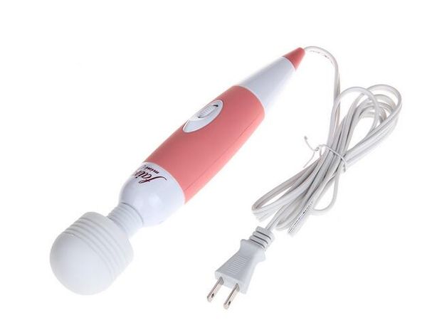 Fada Mini AV Vibrador Clitóris Estimulação Multi-Velocidade Varinha Mágica Massageador Corpo Magia Massageador Brinquedos Sexuais Produtos Adultos Do Sexo Rosa Preto por DHL