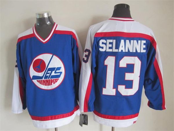 teemu selanne winnipeg jets jersey