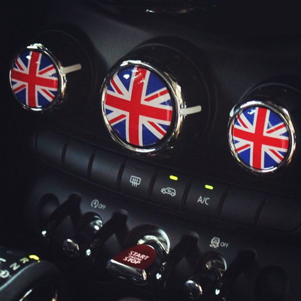2019 3d Rubber Black Union Jack Car Interior Accessories For Mini Cooper S F55 F56 2014 2015 From Anastasianing 3 52 Dhgate Com