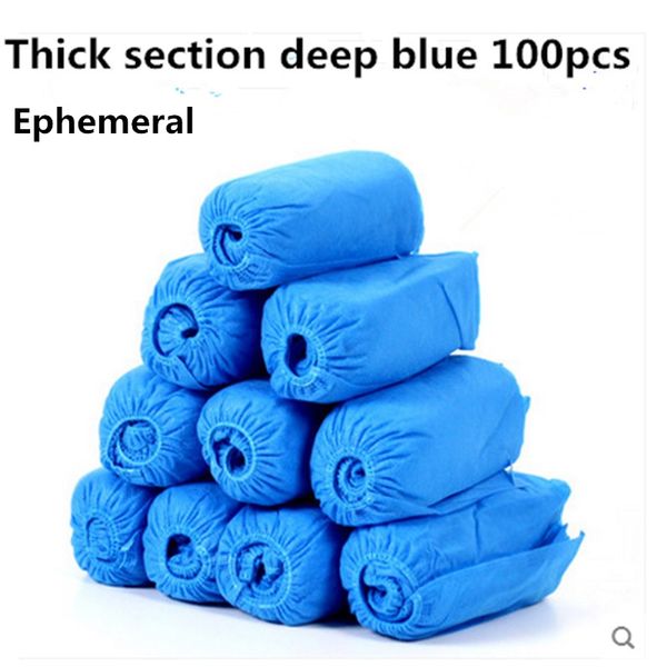 

2017 Adjustable Disposable Cheap Shoes Bag Storage Pouches Indoor Shoes Covers For Ladies and Mens Non-slip Antifouling Factory 100PCS