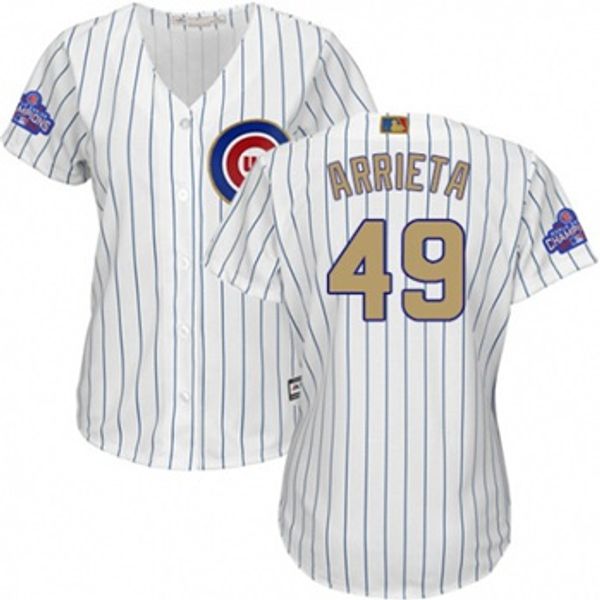 javier baez gold jersey