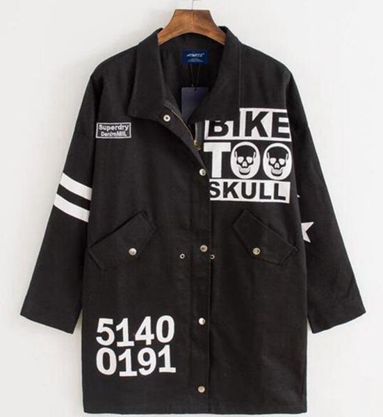 

европа и соединенные штаты новая мода культивировать свою мораль мужская зима большие ярды широкий тренч пальто / m-2xl, Black