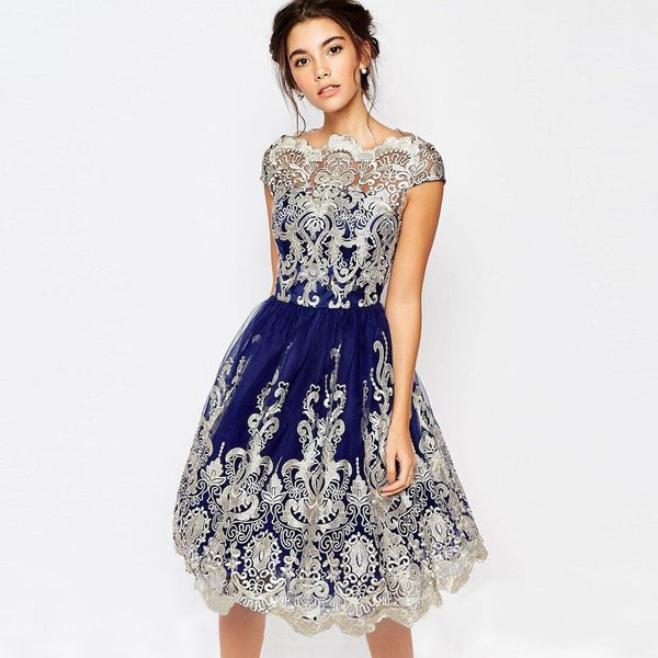 

knee length prom dresses colorful butterfly sweetheart lace appliques cocktail party dress lace up back dresses evening wear real images, Red