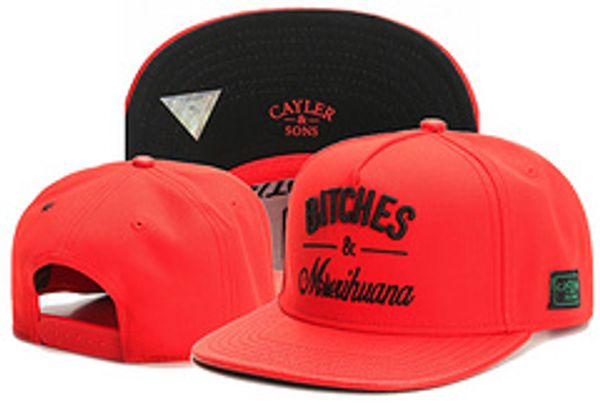 

Новый CAYLER сын шляпы Snapback бейсболки мужчины женщины Cayler и сыновья кости snapbacks спорт мода шапки Марка хип хип Casquette шляпа