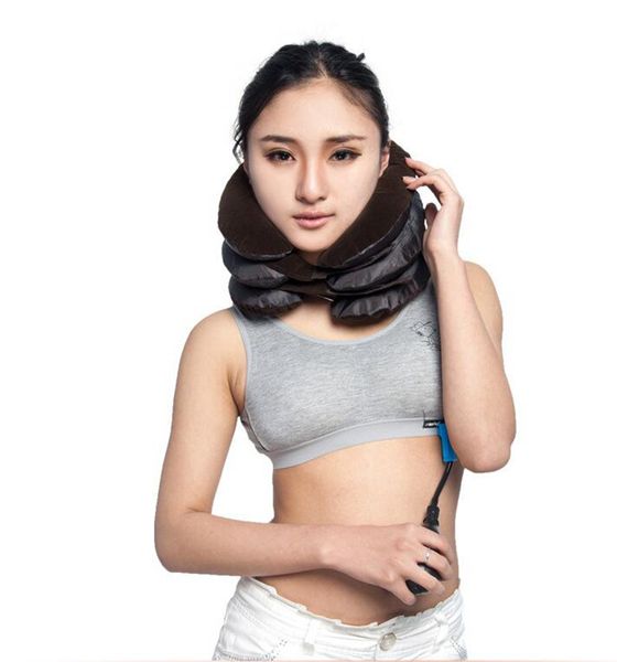

inflatable pillow neck back shoulder pain relief massager cervical traction neck cervical traction device neck care massage ooa2139364837