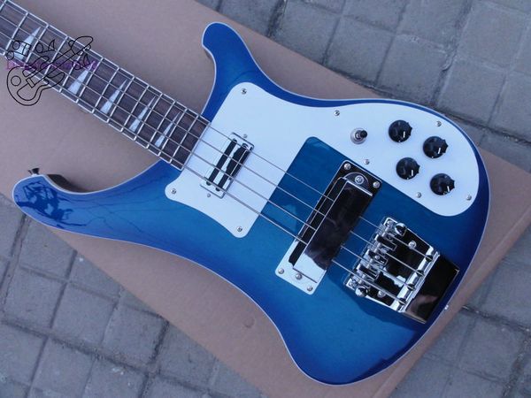 Новый стиль синий 4 строки 4003 электрический бас новое прибытие Оптовая гитары топ музыкальные instrumentsfree доставка