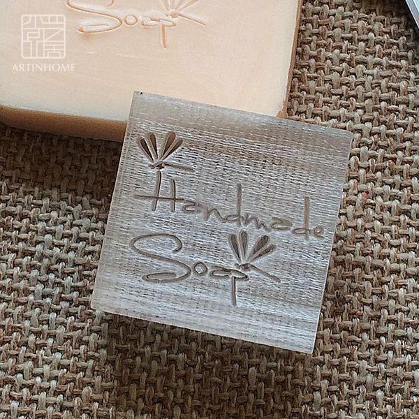 

wholesale-2016 natural handmade acrylic soap seal stamp mold chapter mini diy dragonfly patterns organic glass 4x4 cm 0078