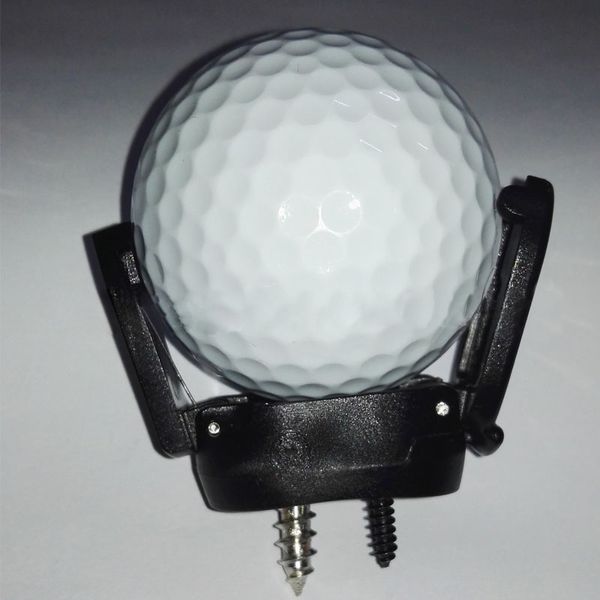 

wholesale- new mini rubber golf ball pick up putter grip retriever tool suction cup pickup screw golf training aids black