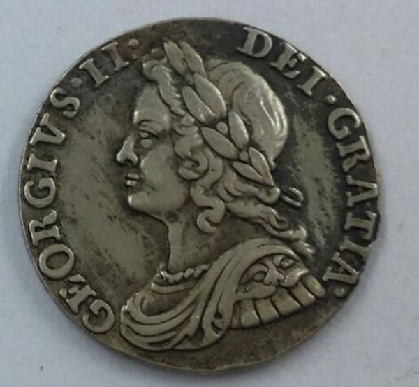 

UK 1737 3 Pence - George II Maundy Coinage Free shipping