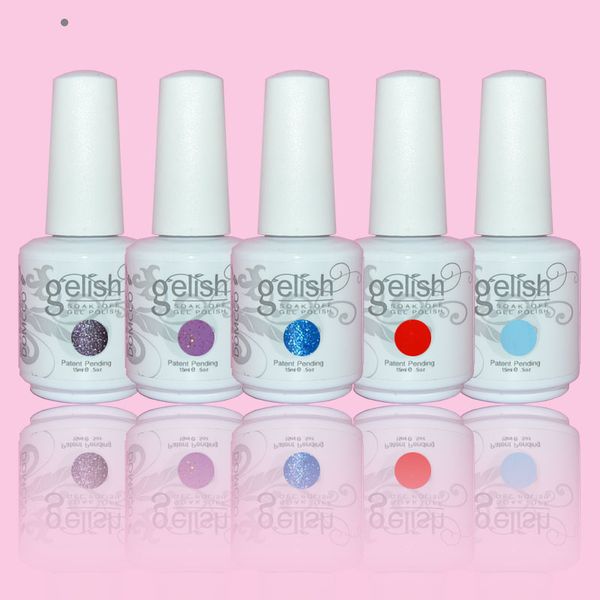 

12 шт./лот Gelish высокое качество ногтей гель Soak off LED/УФ лак для ногтей гель