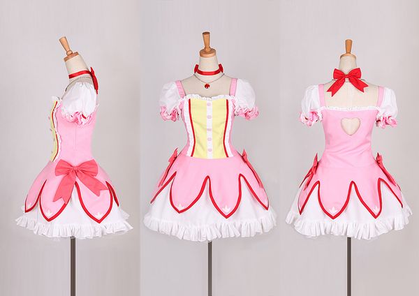 Puella magi madoka magica traje kaname madoka cosplay