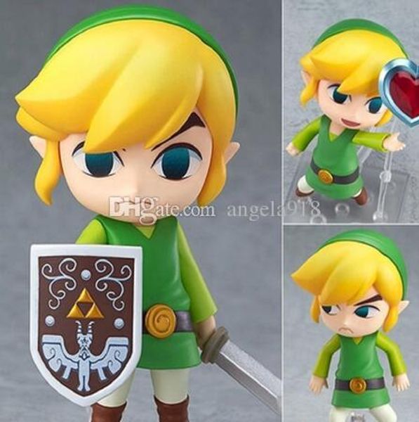 2019 The Legend Of Zelda Link Nendoroid Zelda Q.Ver 413 Online Einkaufen PVC The Legend of Zelda Figure Not original
