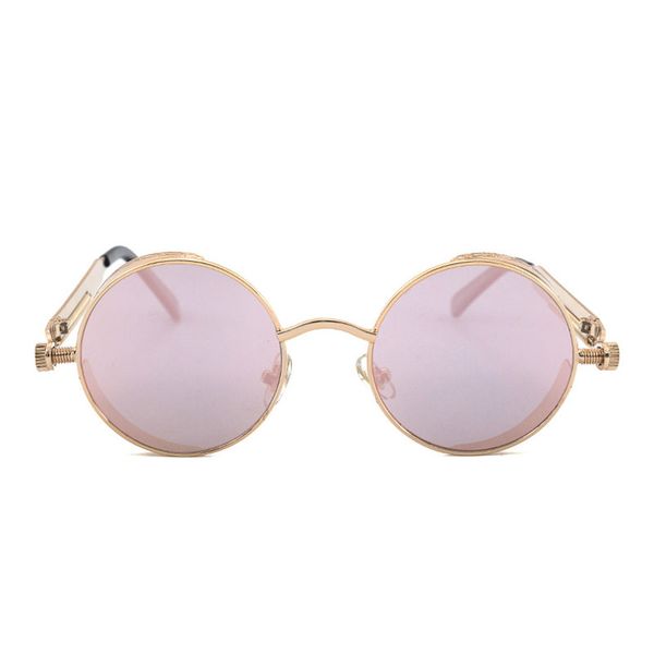 

selling fashion designer sunglasses men brand round mirror steampunk steampunk women shades metal high sunglasses wrapeyeglasses qu evrm, White;black