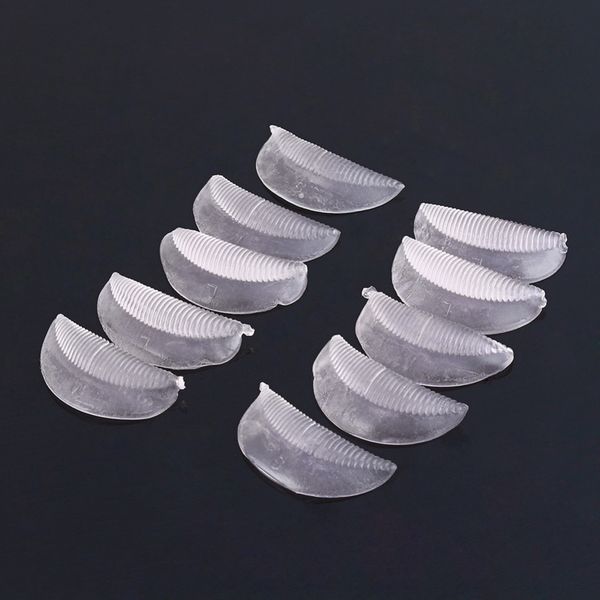 

wholesale-5 pairs/pack silicone eyelash permanent perm curler curling root lifting false fake eyelash shield pad maquillaje patches y28