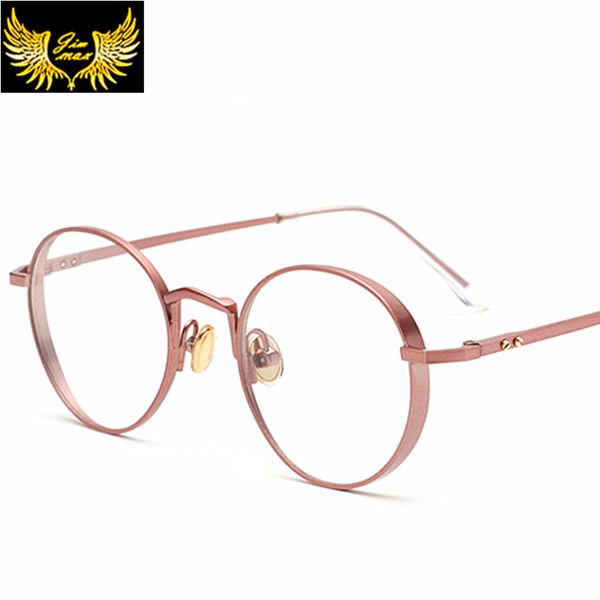 

wholesale- 2016 new arrival women style metal round eye glasses fashion women's style optical frame brand design eyewear for women, Silver