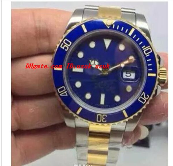 

new fashion luxury man watches automatic movement watches series 116613 lb - 97203 mechanical mens watch brand watches, Slivery;brown