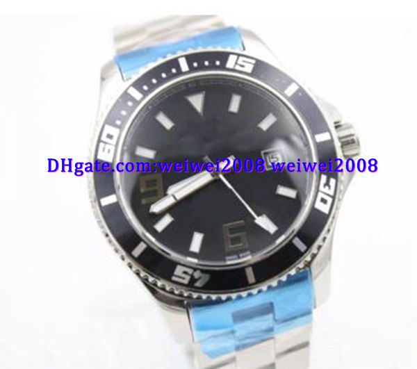 

luxury watch automatic mechanical men's watch silver stainless belt silver black dial watches, Slivery;brown