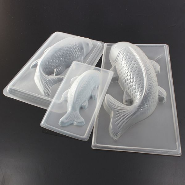 

wholesale- carp cyprinoid fish 3d cake chocolate mould jelly sugarcraft mold tool kitchen