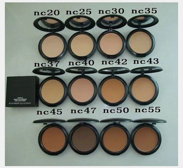 

New makeup face 15g tudio fix powder plu foundation 100pc lot