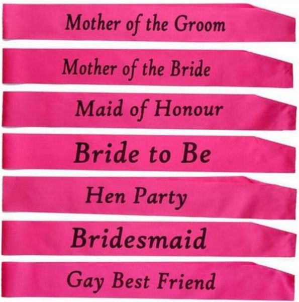 Hen party bride to be sash Bridal Shower Wedding Hen Night Party Decorations Party Favors Accessories Shabby Chic Classy Gift