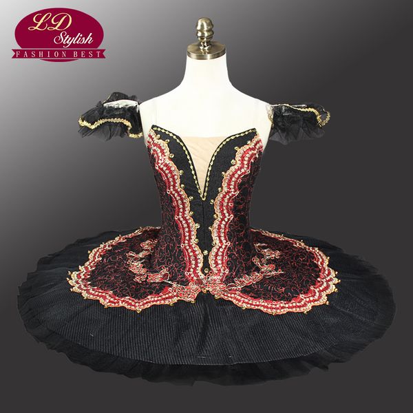 

взрослый красный черный лебедь классический балетная пачка костюм для продажи красный профессиональный балетная пачка черный балетные пачки, Black;red