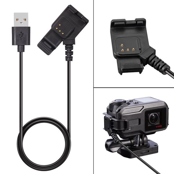 Carregador rápido do cabo de carregamento da sincronização de dados de USB para a câmera da ação de Garmin Virb X XE GPS