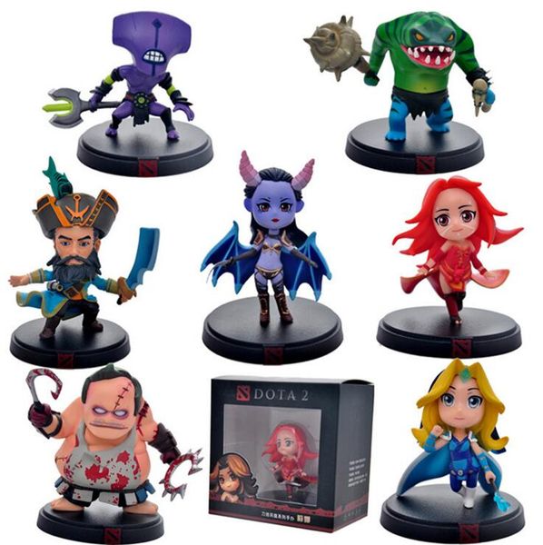 2019 Dota 2 Game Figure Kunkka Lina Pudge Queen Tidehunter Cm Fv Pvc Action Figures Collection Dota2 Toys From Roxijewelry 2915 Dhgatecom