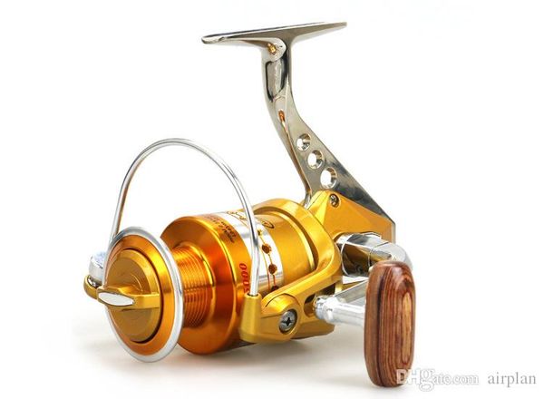 

sea boat spinning fishing reel be1000-7000 series 5.5:1 12+1bb metal wire cup folding spinning pesca fishing wheel