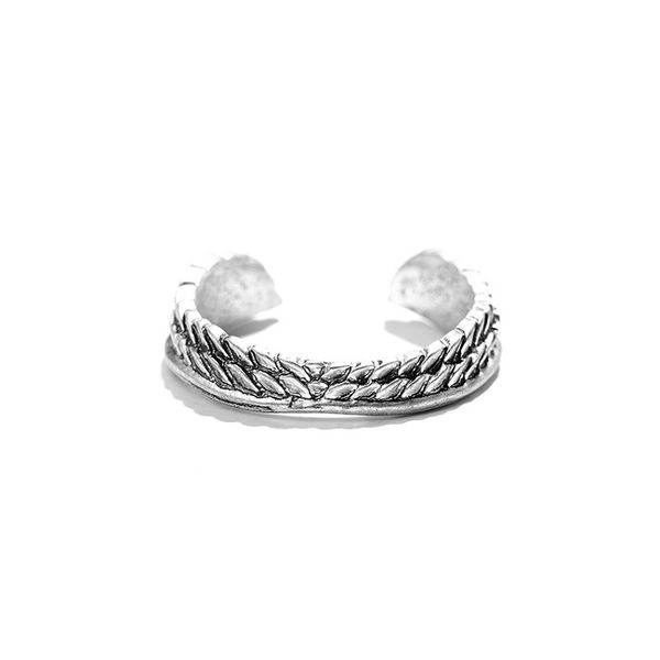 

fashion simple bohemia style ring ancient silver copper open-end ring original creative jewelry ring