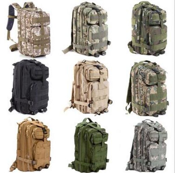 

30l hiking camping bag army military tactical trekking ruck ack outdoor port camouflage bag military tactical backpack cca6085 50pc