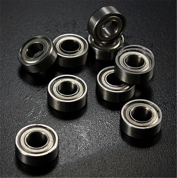 10pcs Mini Silver MR105ZZ MR105 Miniature Ball Bearings 5mm X 10mm X 4mm