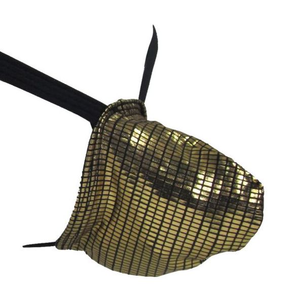 

mens thongs g-string underwear gold silver micro bulge pouch t-back g4203 shiny metallic foiled jersey, Black;brown