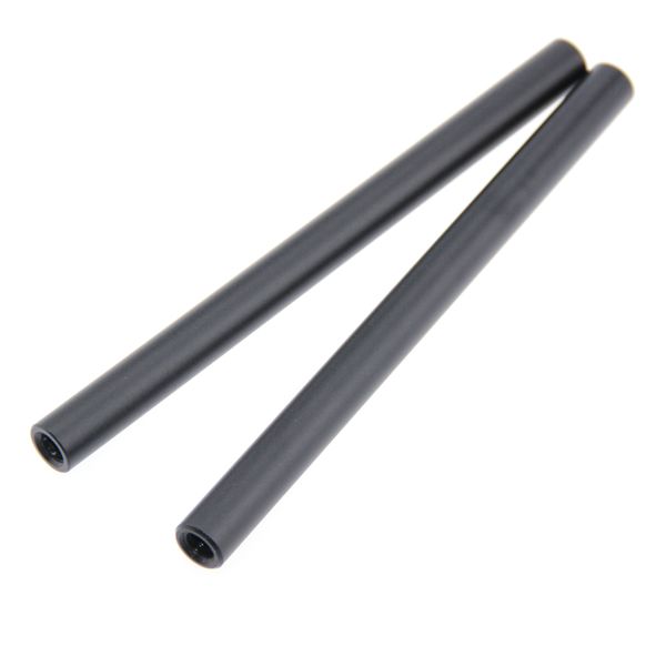 

camvate 2шт алюминиевый анодированный 15 мм род для dslr 20см м12 матовый коробка следовать фокус монитор снаряжение маунта плеча