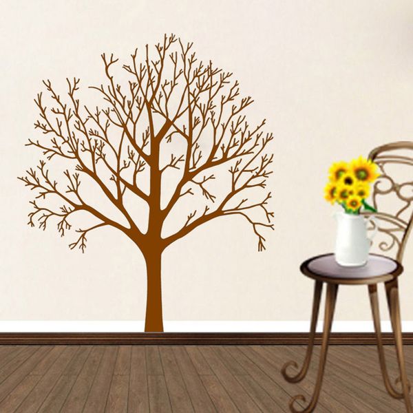 

new creative big tree wall stickers novelty wall decals bedroom living room home decorations ing