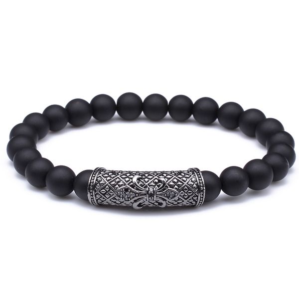 

новй аѬм бѬале мђжин подвеки бѬале 8 мм еѬнй камен камен бђин бѬа Black