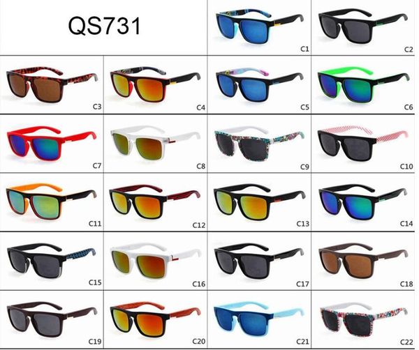 VENDITA ALL'INGROSSO - Occhiali da sole Quick Fashion Occhiali da sole da spiaggia per uomo all'aperto il colore argento Ferris 22 in stock