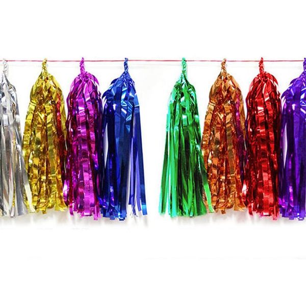 Multicolored Tissue Paper Tassel Garland Diy Hanging Bridal Showers Wedding Engagement Parties Home Decors Za4138 Kid Birthday Party Decorations Kid