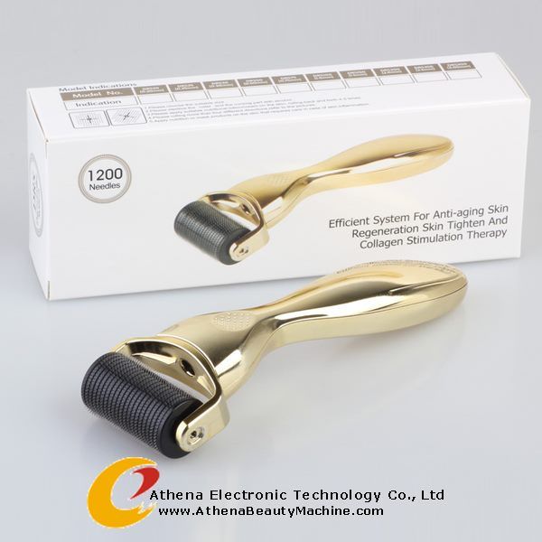 Factory Price Prom Derma Roller для лечения выпадения волос ZGTS Derma Roller 1200 иглы DNS DERMA ZGTS Titanium Biogenesis DNS DNERMA ROLER