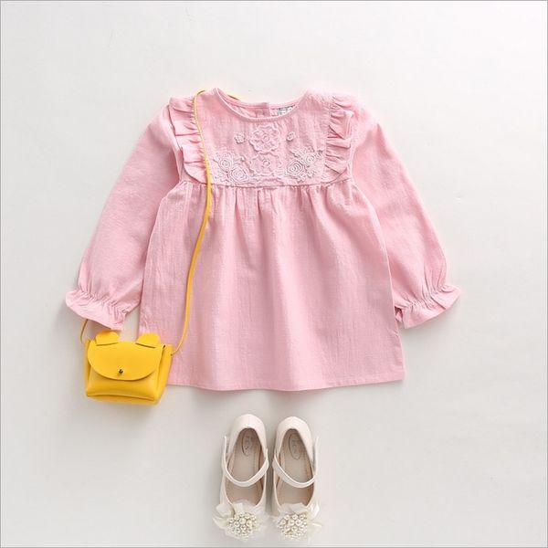 Acheter Robe Fleur Fille Habillement Enfants 2017 Robe Dentelle Printemps Robe Princesse Longue Manga à Robe Femme Ec 913 De 6678 Du Lwhoney