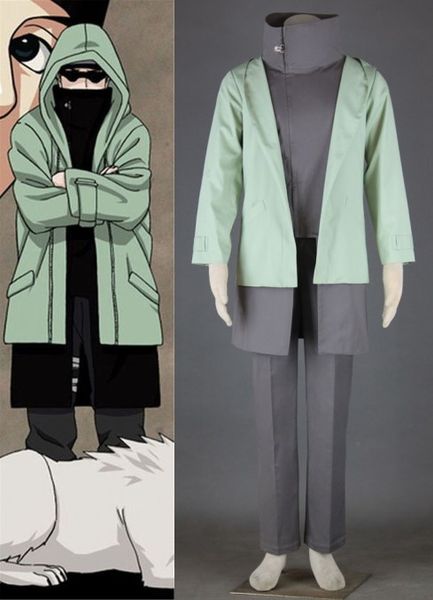 

naruto aburame shino cosplay halloween costumes, Black